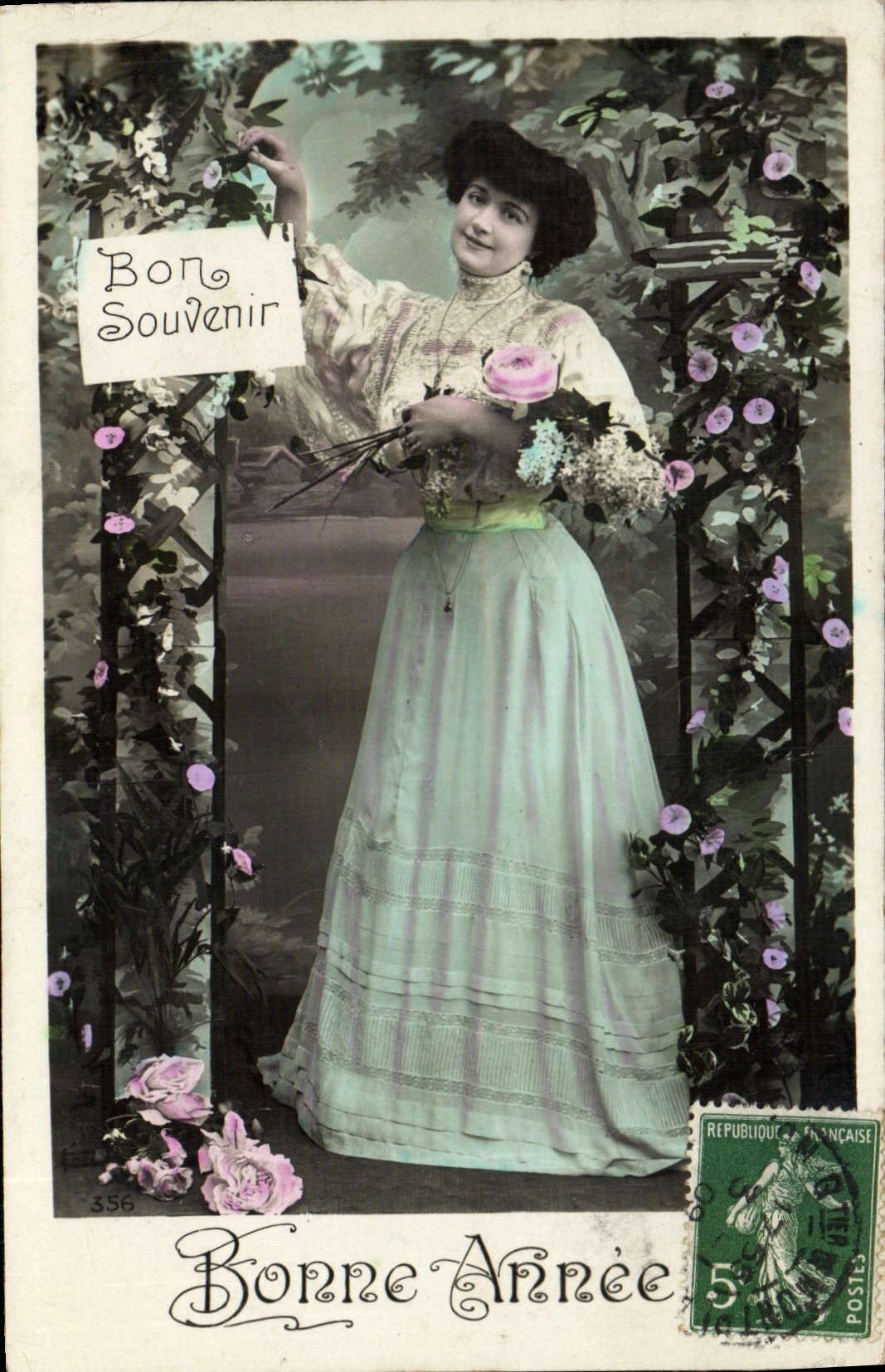 CPA Fantaisie Femme 