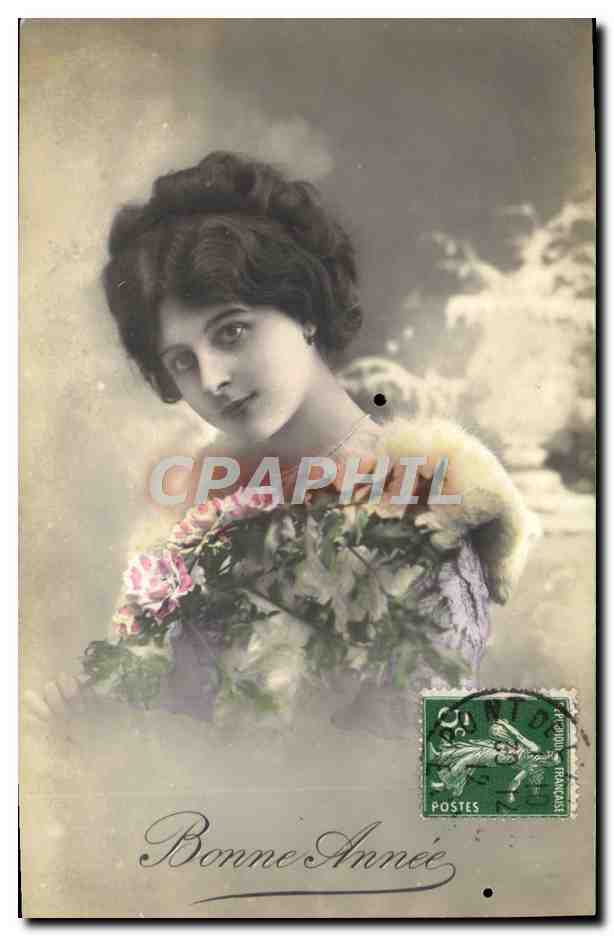 CPA Fantaisie Femme 