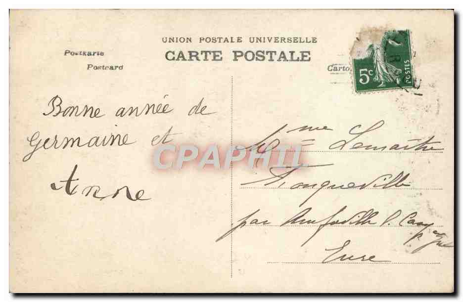 CPA Fantaisie Enfant — Rückseite