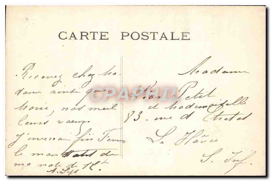 Donna con cappello di piume e pelliccia — Buon Anno — editore EXTRA, n° 738 — Verso