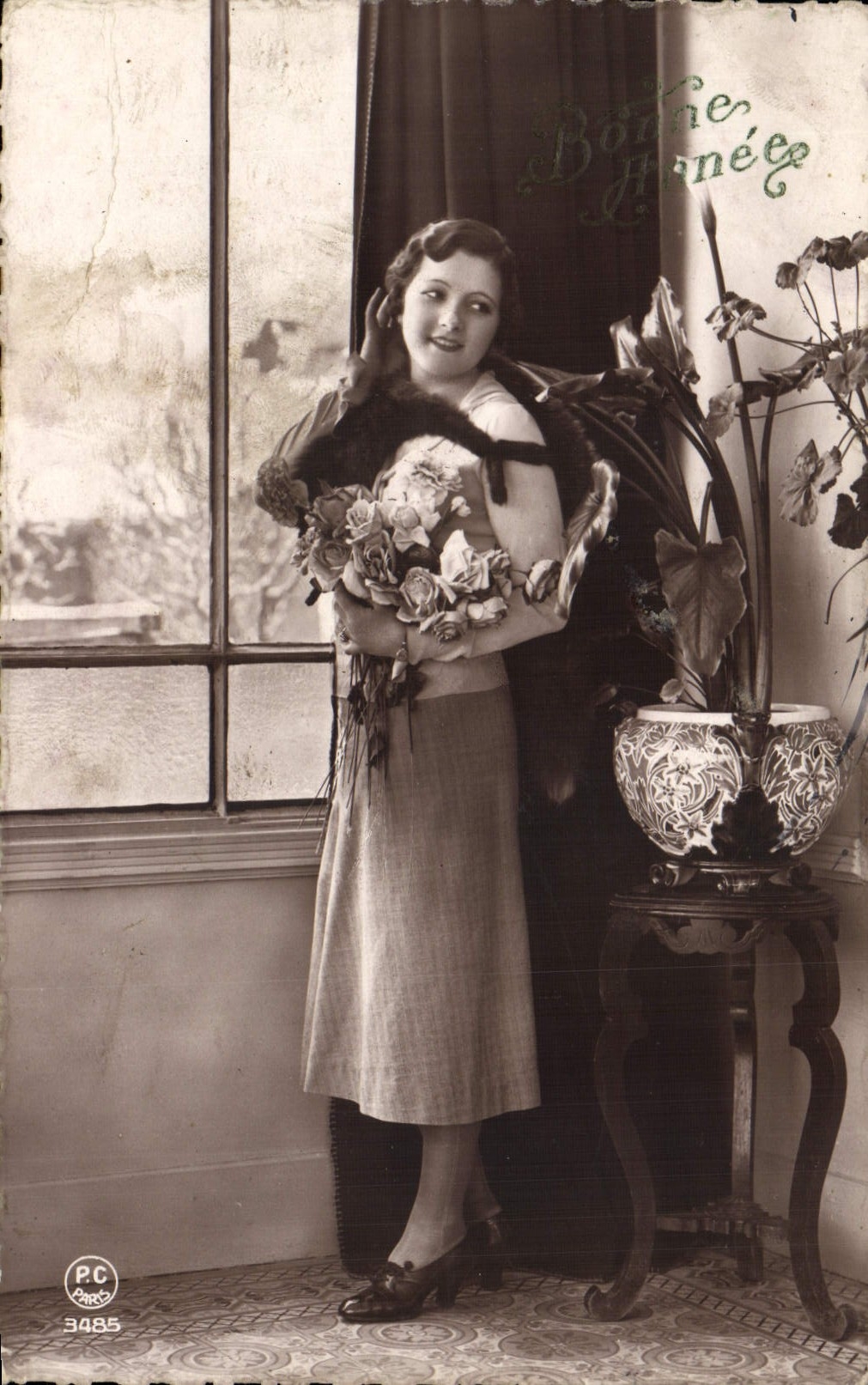CPA Fantaisie Femme 