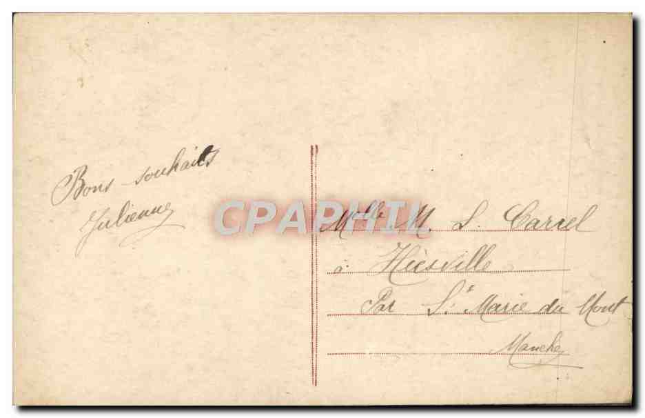 CPA Fantaisie Enfant — Verso