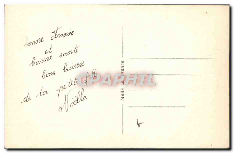 CPA Fantaisie Enfant — Verso