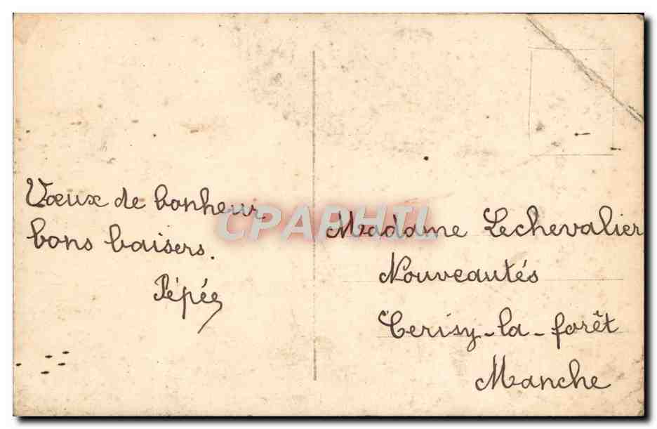 CPA Fantaisie Enfant — Rückseite