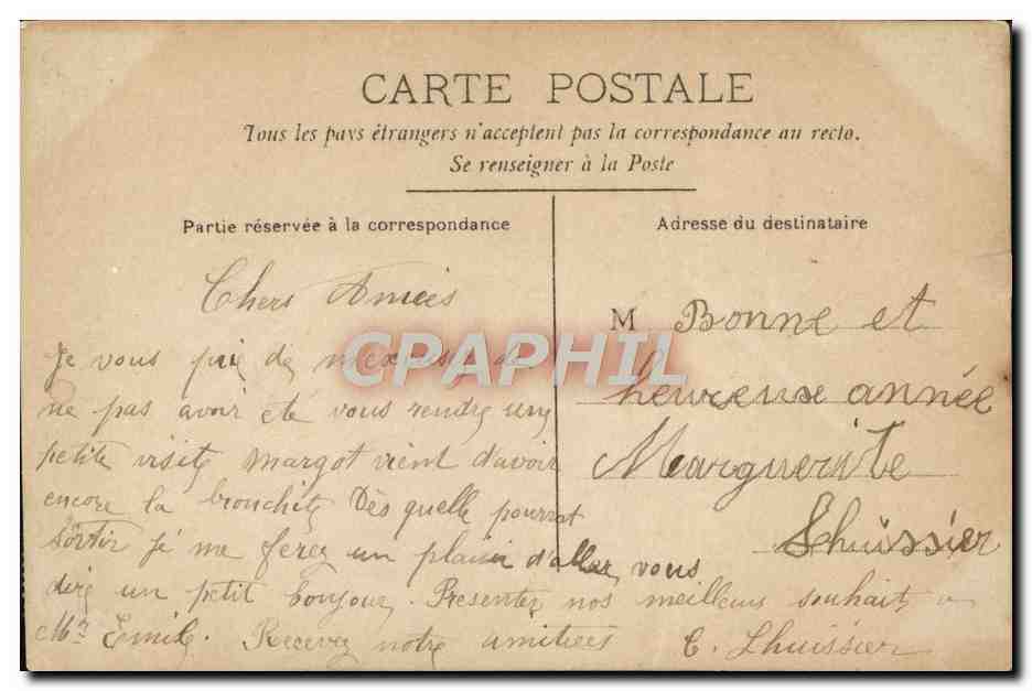 CPA Fantaisie Enfant — Rückseite
