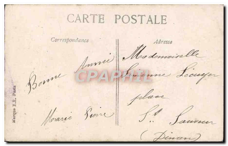 CPA Fantaisie Enfant — Rückseite