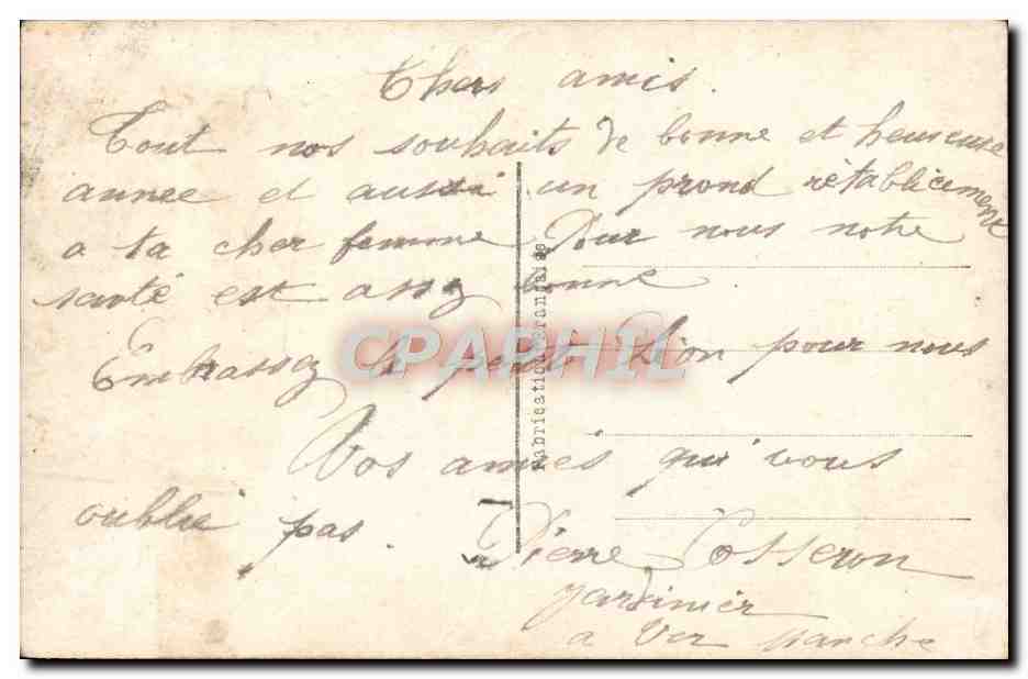 CPA Fantaisie Enfant — Rückseite