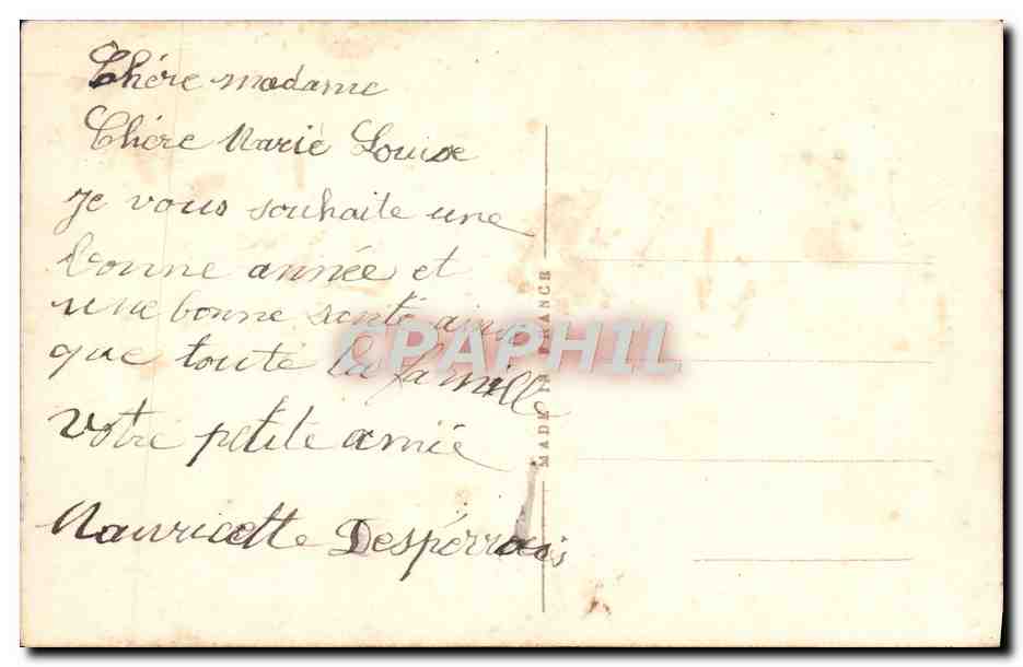 CPA Fantaisie Enfants — Rückseite