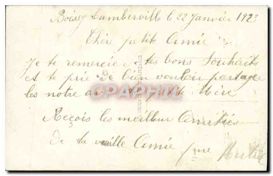 CPA Fantaisie Enfant — Rückseite