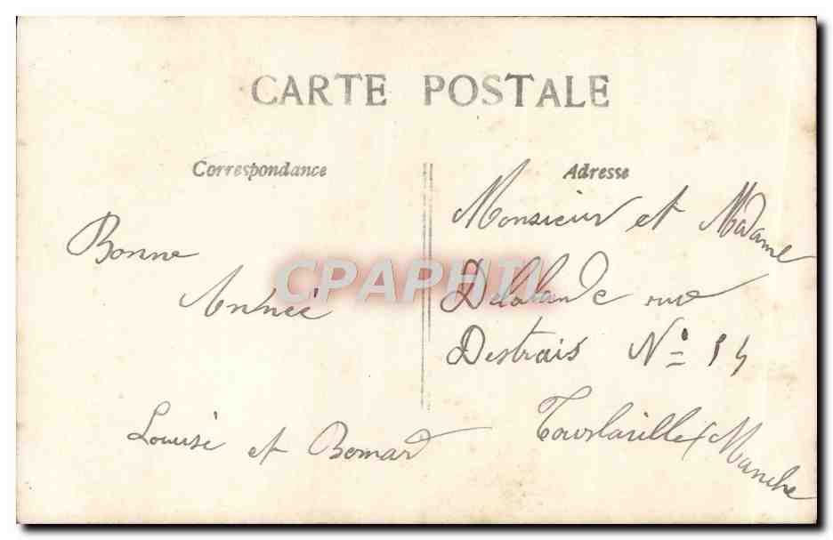 Coppia — Buon Anno — Circe, n°5054 — Verso