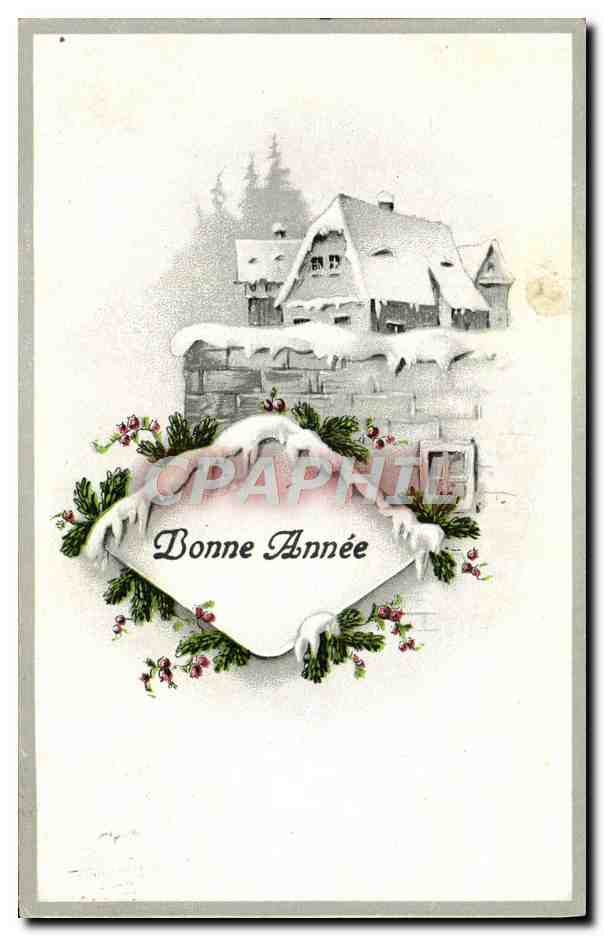 CPA Fantaisie Bonne annee