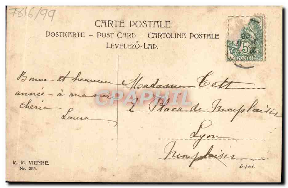 CPA Fantaisie Femmes  — Verso