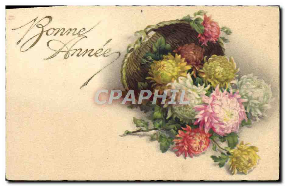 CPA Fantaisie Fleurs