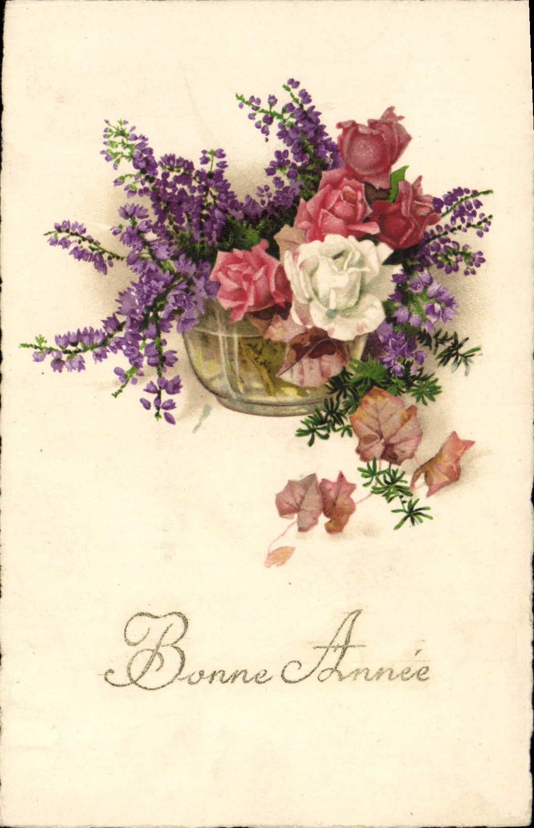 CPA Fantaisie Fleurs
