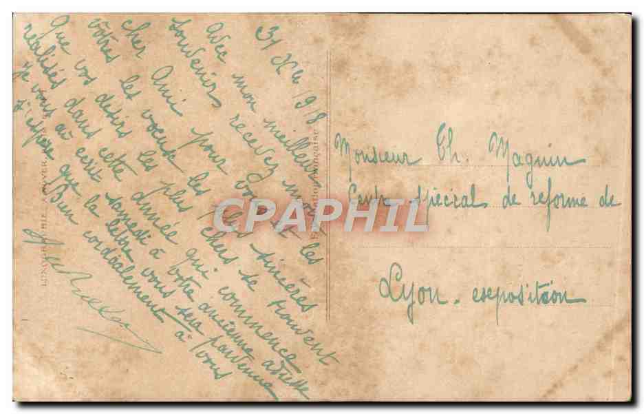 CPA Fantaisie Femmes Patin a glace — Rückseite