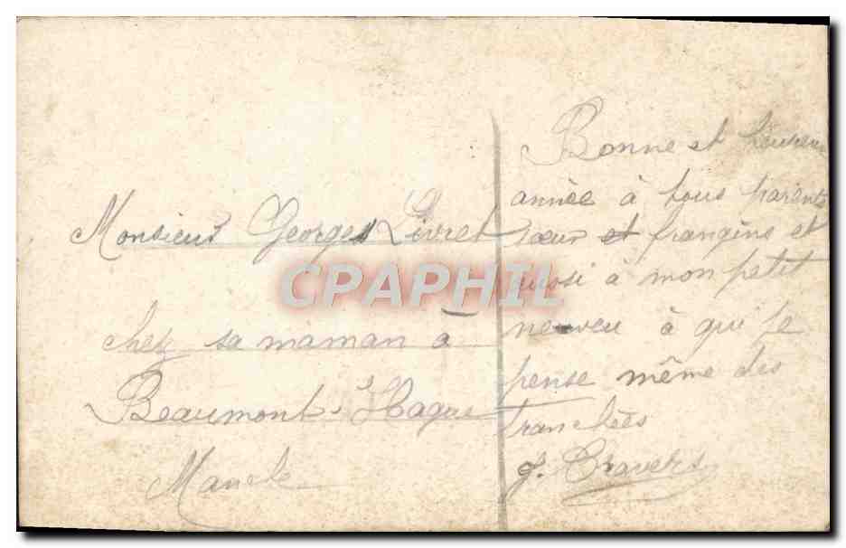 CPA Fantaisie Enfant — Rückseite