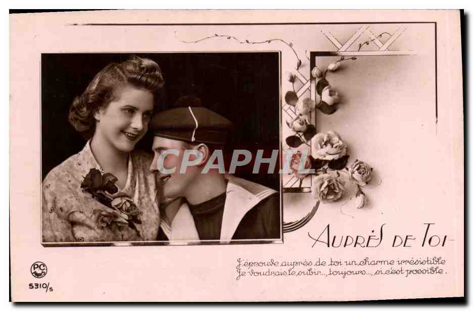 CPA Fantaisie Femme Marin 