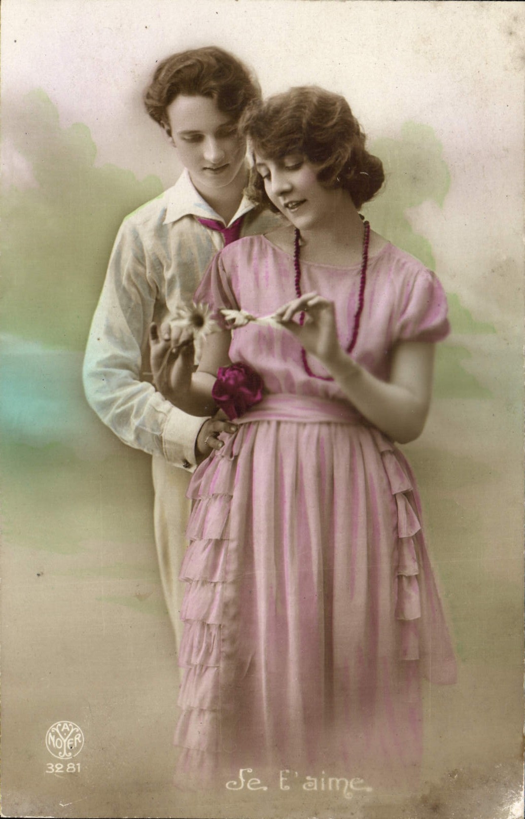 CPA Fantaisie Femme 