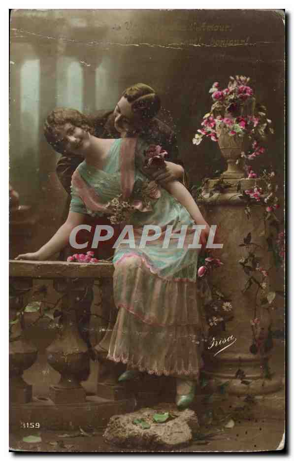 CPA Fantaisie Femme 