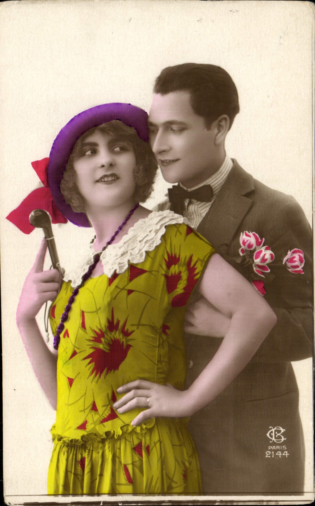 CPA Fantaisie Femme 