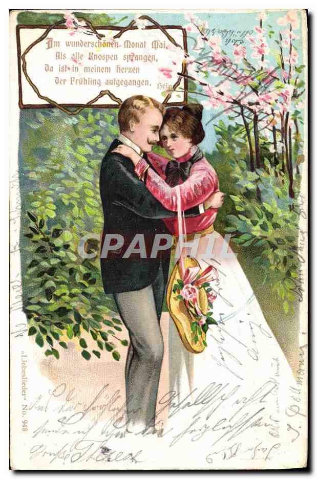 CPA Fantaisie Femme 