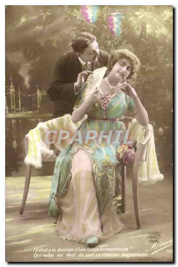 CPA Fantaisie Femme 