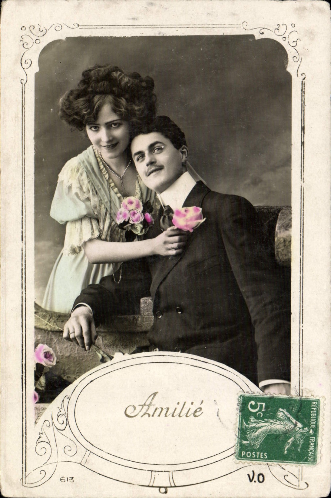 CPA Fantaisie Femme 