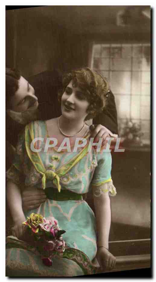CPA Fantaisie Femme 
