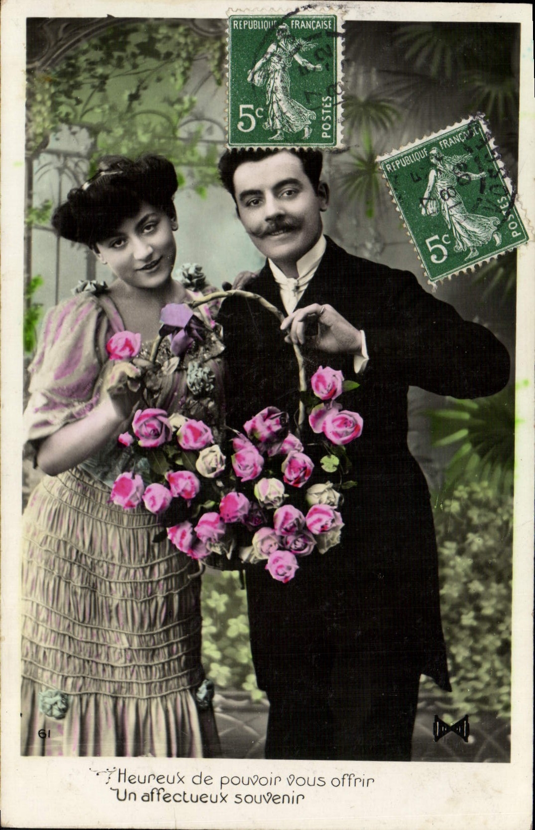 CPA Fantaisie Femme 