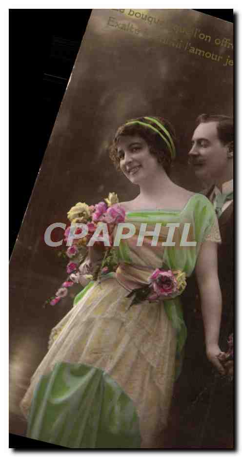 CPA Fantaisie Femme 