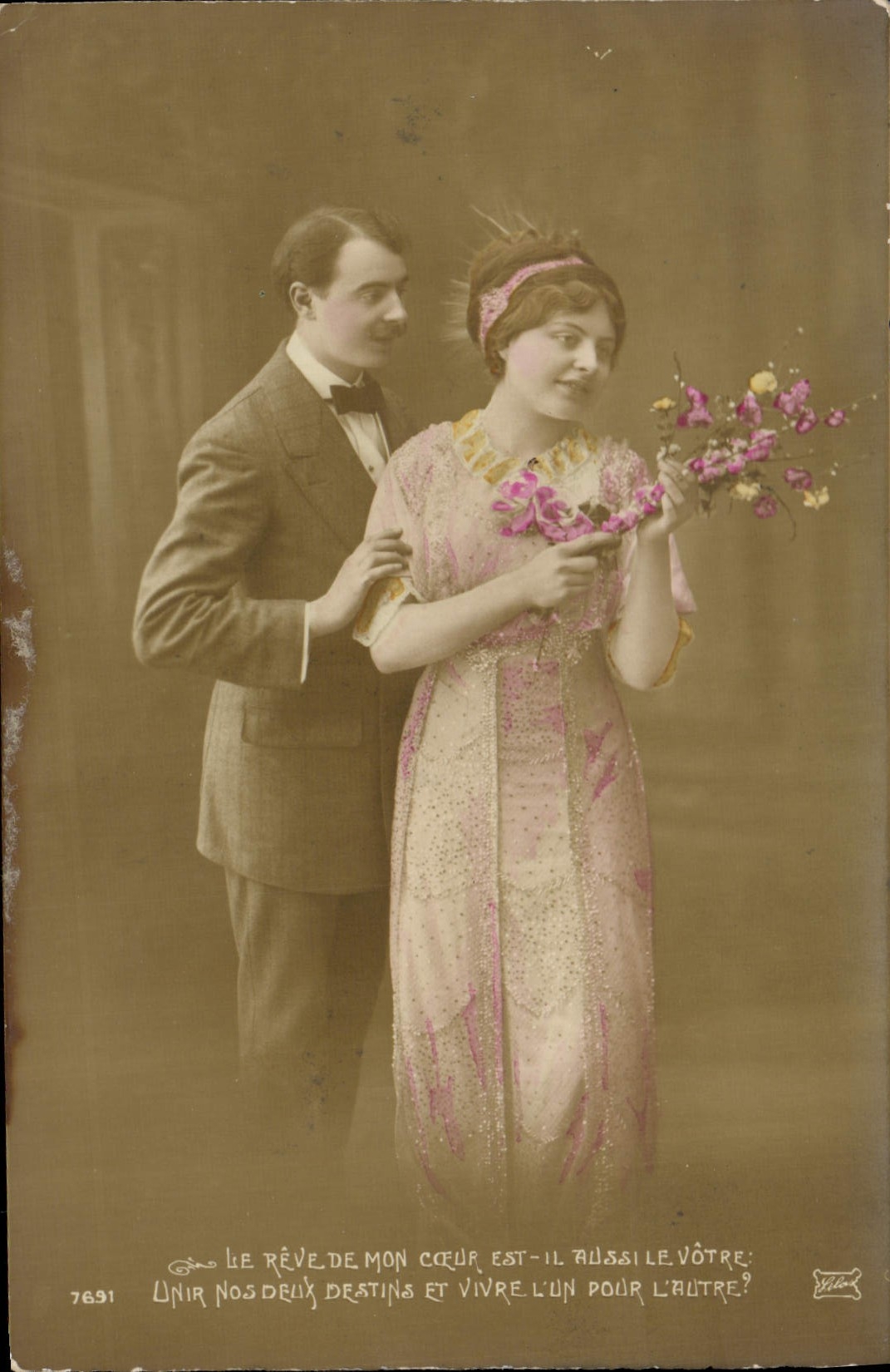 CPA Fantaisie Femme 