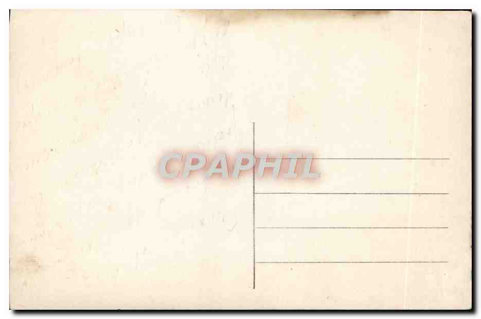 CPA Fantaisie Femme  — Rückseite