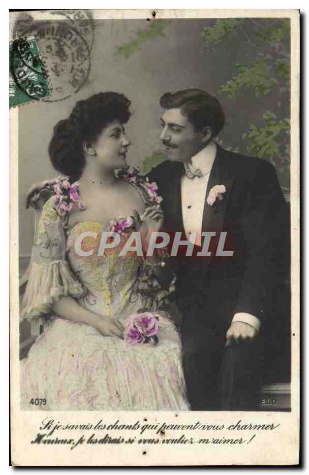 CPA Fantaisie Femme 