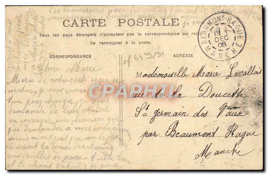 CPA Fantaisie Femme Le voyage de Suzette — Rückseite