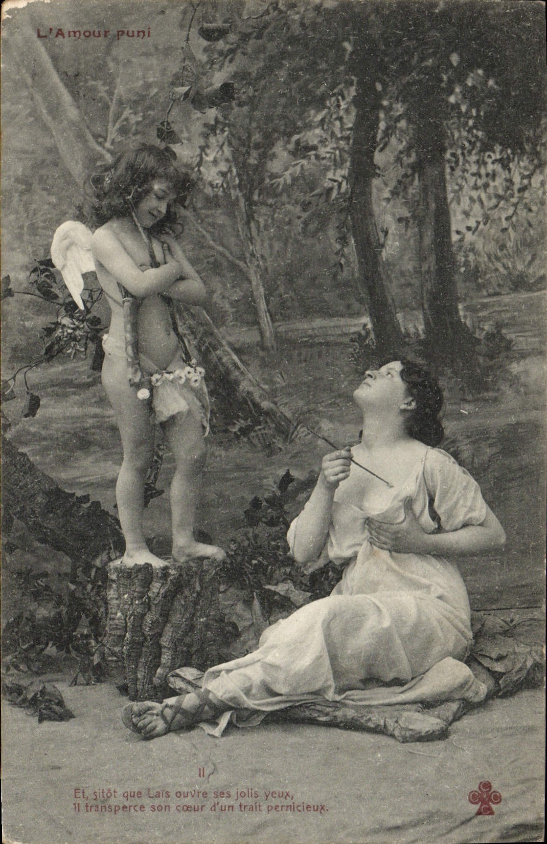 L'Amour puni — scène mythologique — éditeur non identifié