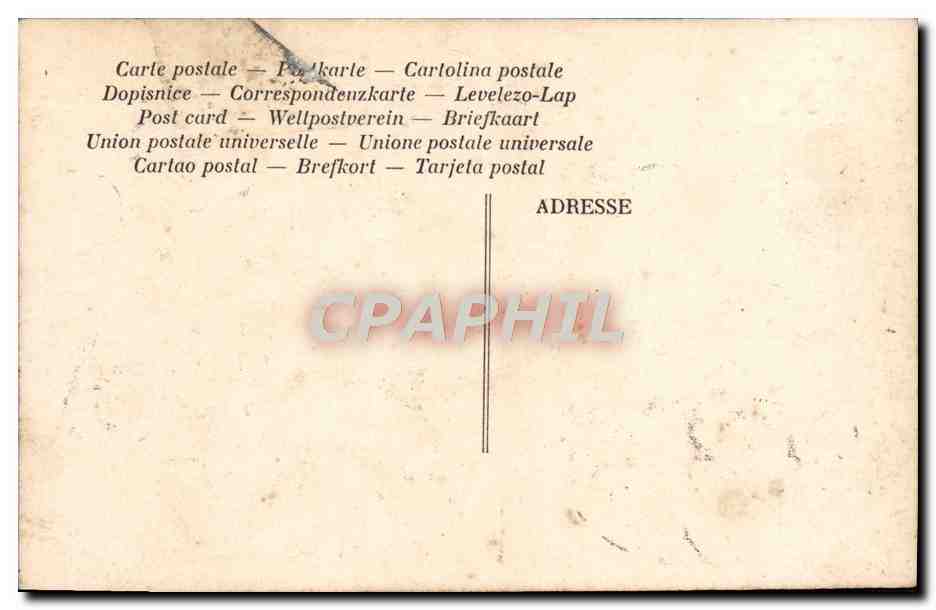 CPA Fantaisie Femme Le cathechisme de l'amour — Rückseite