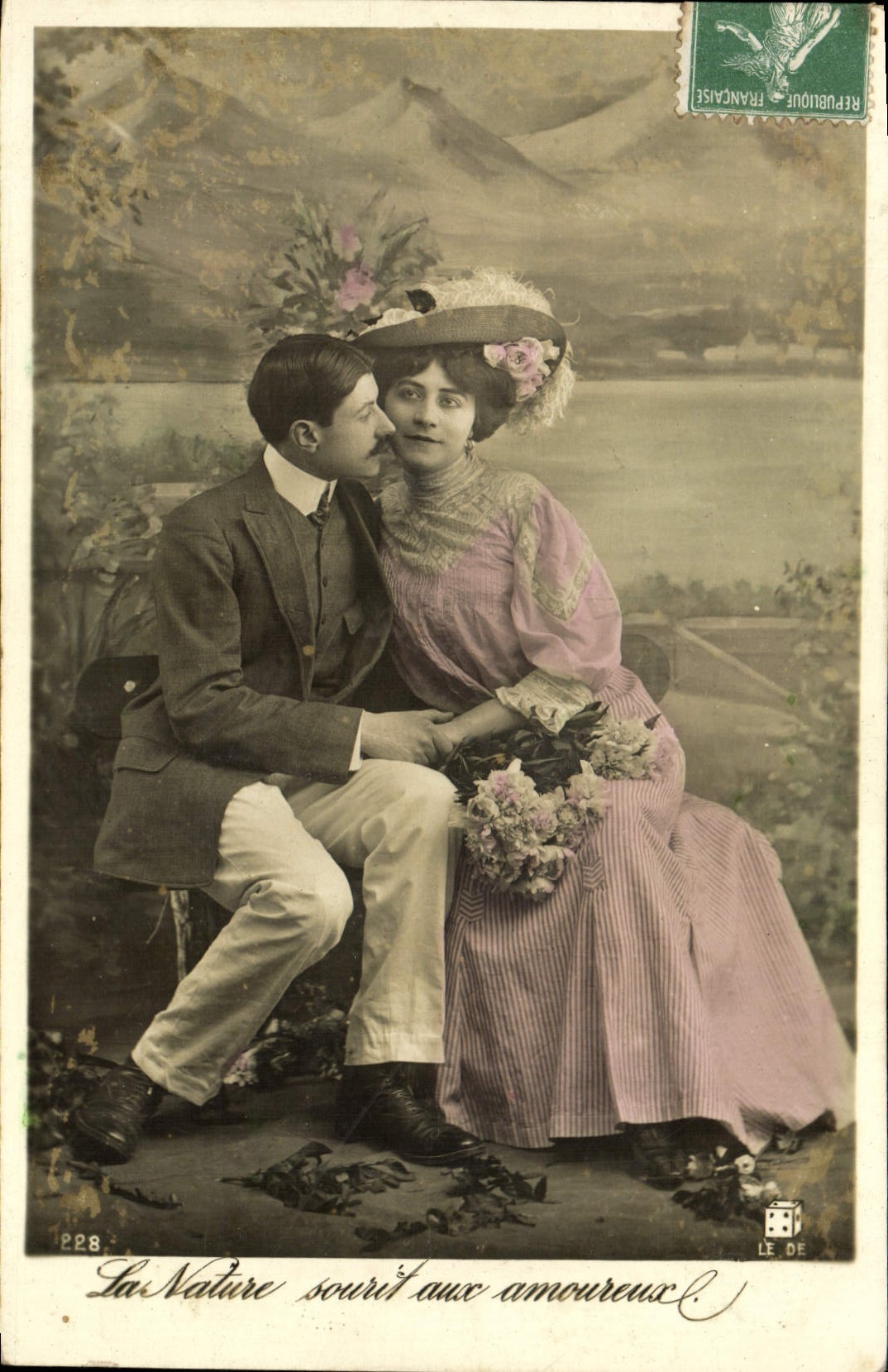 CPA Fantaisie Femme 
