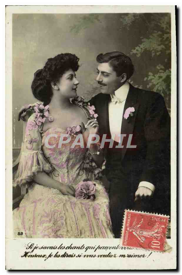 CPA Fantaisie Femme 