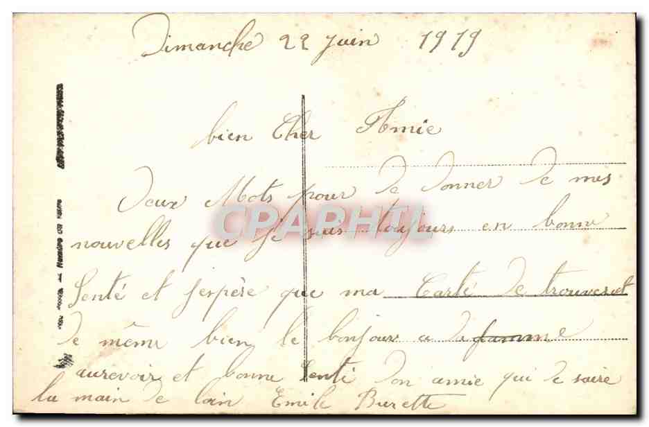 Couple amoureux — scène de balcon — éditeur LFO n° 2102 — Rückseite
