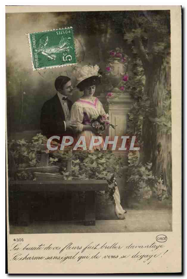 Couple en jardin — éditeur CIRCE, n° 4-306