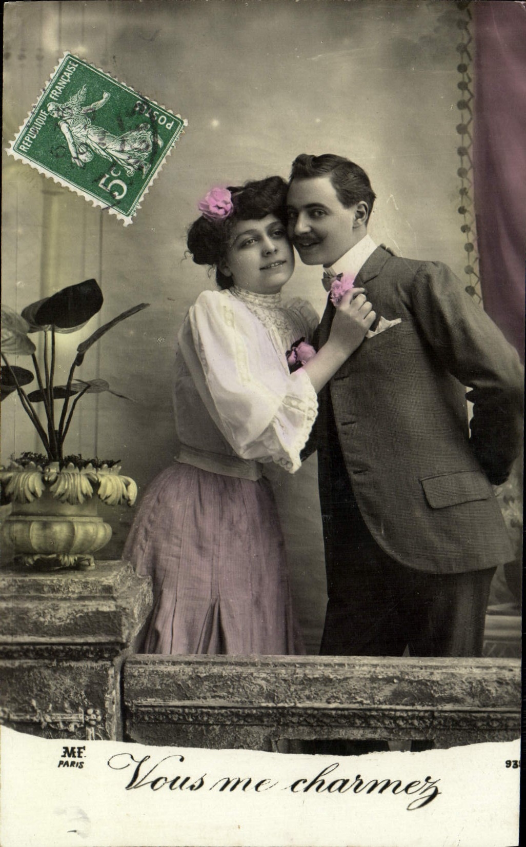 CPA Fantaisie Femme 