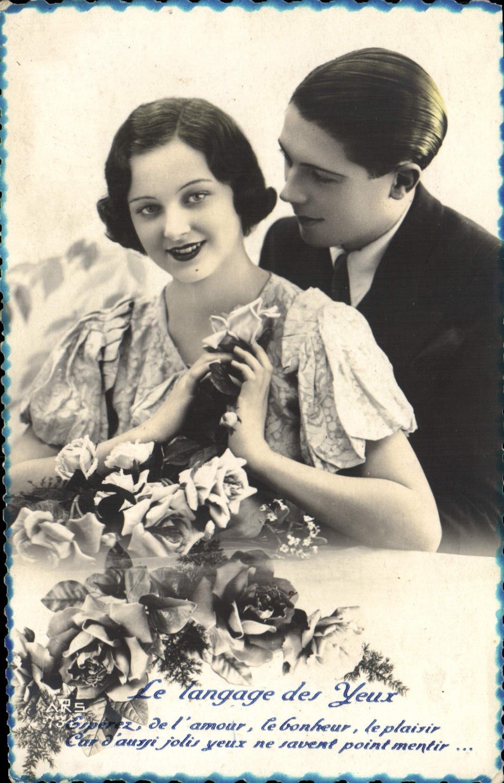 Le langage des Yeux — Épîtrez, de l'amour, le bonheur, le plaisir... — ARS