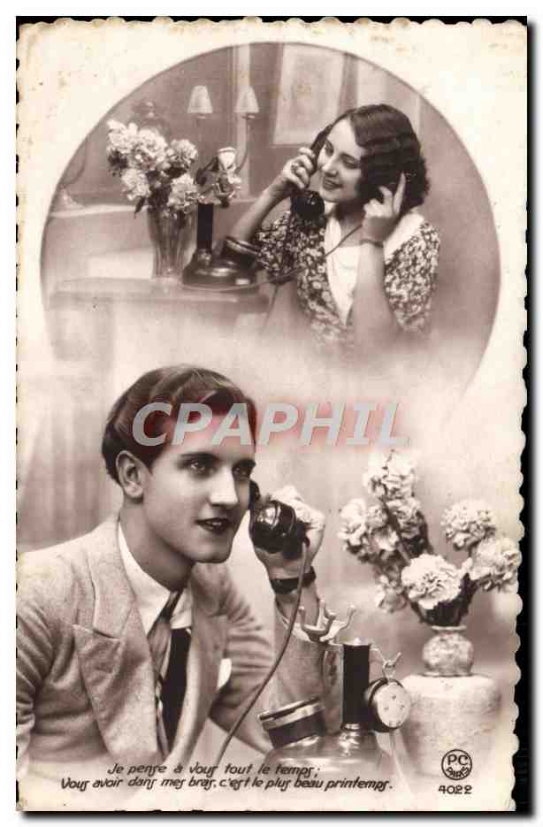 Ich denke an dich immer — Dich in den Armen zu haben ist der schönste Frühling — PC Paris Nr. 4022