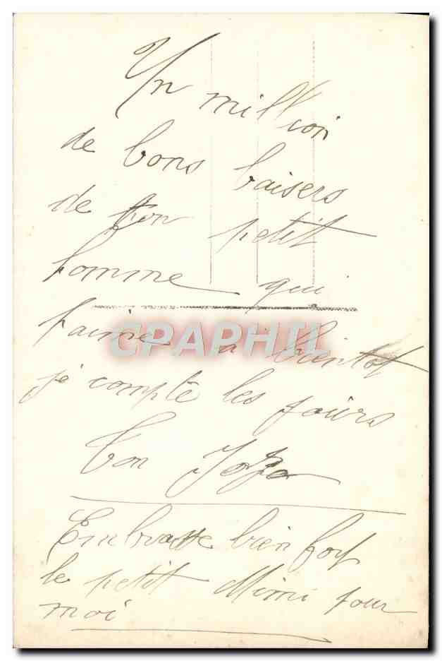 CPA Fantaisie Femme Reve d'amour  — Verso