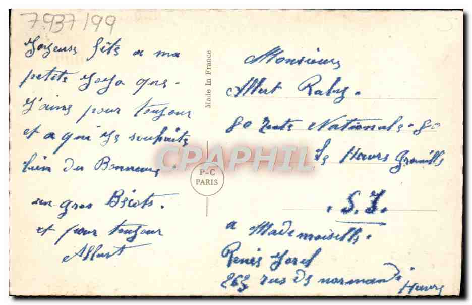 CPA Fantaisie Femme Coeur Trefle  — Rückseite
