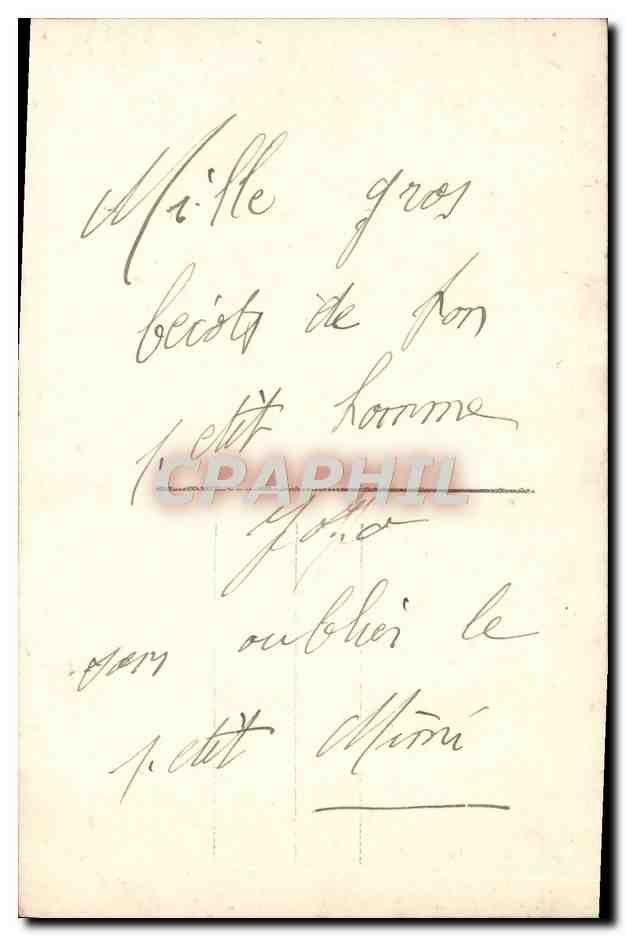 CPA Fantaisie Femme Reve d'amour — Rückseite
