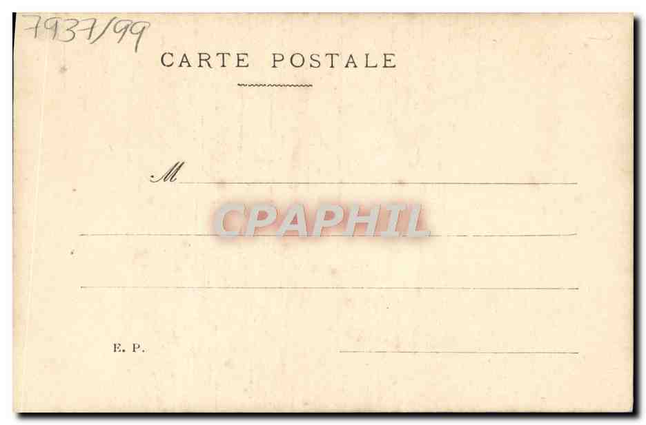CPA Fantaisie Femme L'abandon — Rückseite