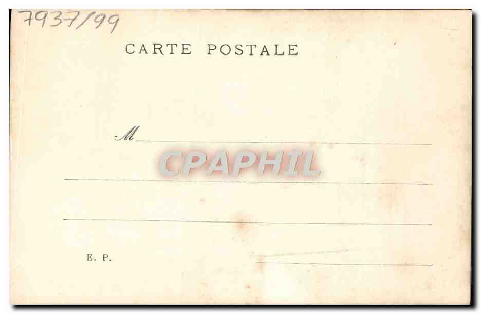 Le Flirt — scène de flirt — E.P. n°3 — Rückseite