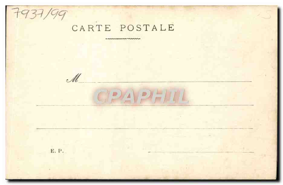 CPA Fantaisie Femme La promesse — Rückseite