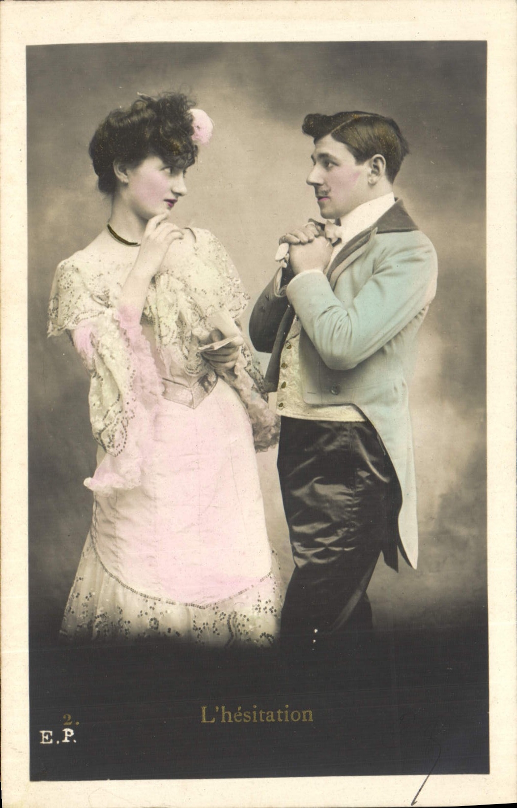 L'hésitation — scène de couple — E.P. n°2